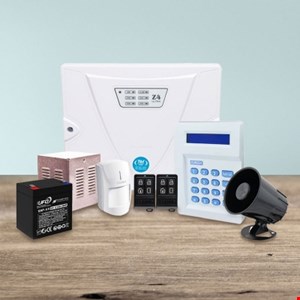 پکیج دزدگیر کلاسیک با 4 چشمی ساده و تلفن کننده ثابت