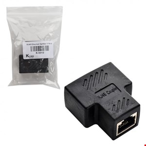 برل شبکه (Coupler) یک به دو RJ45 کی لینک (KLINK) 