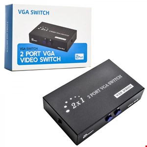 سوئیچ 2 پورت VGA کایزر (KAISER) 