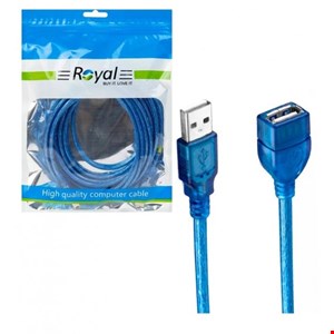 کابل افزایش طول USB شیلدار طول 10 متر 